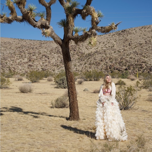 SOLD ❤️ Selkie Sample Ruffle Maxi Skirt - Picture 2 of 5